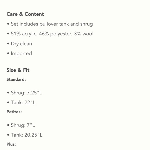 Anthropologie NWT ASTR The Label Cable-Knit Sweater Shrug Set Size XS. - Picture 7 of 12